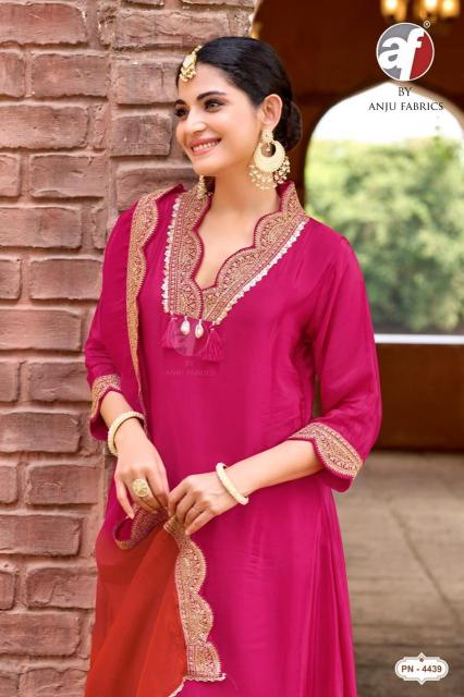 Anju Fabrics 4440 catalog udghatan kurti wholesale
