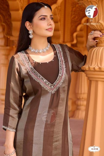 Anju Fabrics 5139 catalog modest co ord sets women