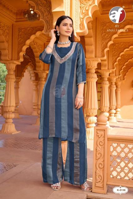Anju Fabrics 5139 catalog modest co ord sets women
