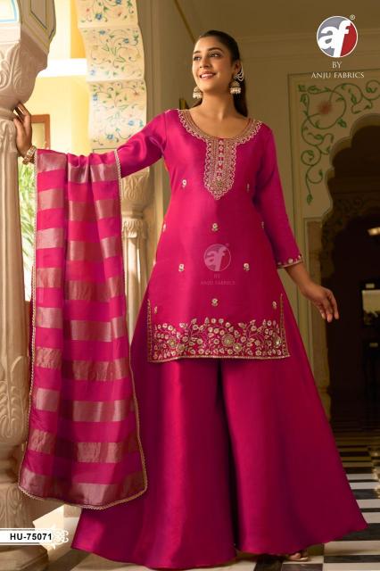 Anju Fabrics 75072 catalog best kurti wholesaler in kolkata