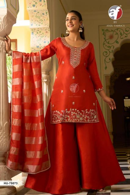 Anju Fabrics 75072 catalog best kurti wholesaler in kolkata