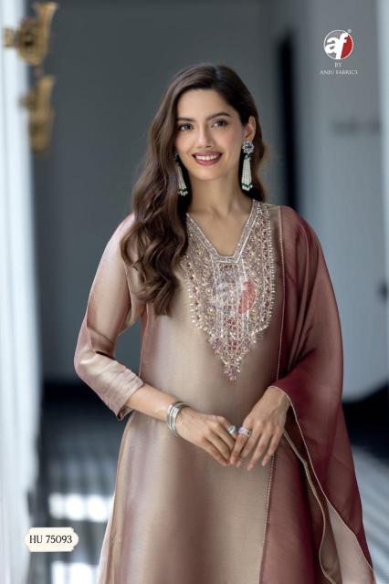 Anju Fabrics 75093 catalog kurti wholesale bazaar