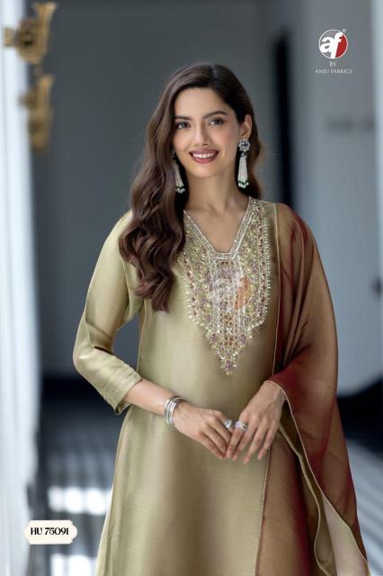 Anju Fabrics 75093 catalog kurti wholesale bazaar
