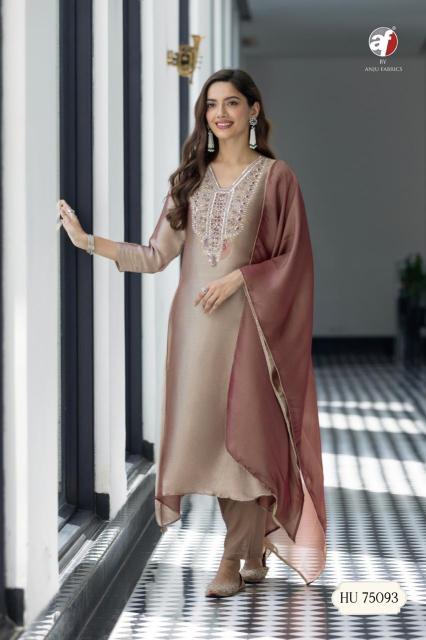 Anju Fabrics 75093 catalog kurti wholesale bazaar