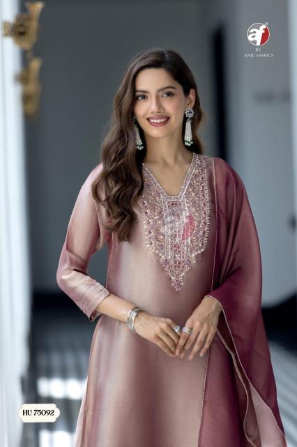 Anju Fabrics 75093 catalog kurti wholesale bazaar