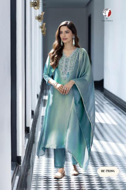 Anju Fabrics 75093 catalog kurti wholesale bazaar