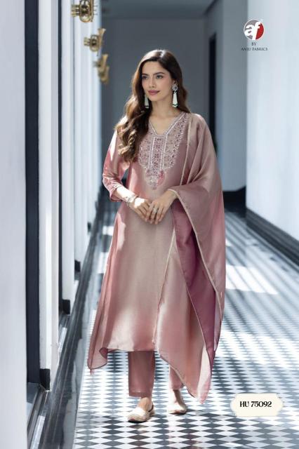 Anju Fabrics 75093 catalog kurti wholesale bazaar