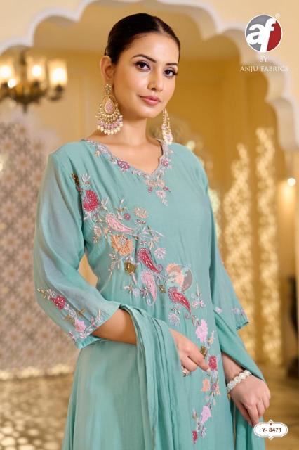 Anju Fabrics 8472 catalog kurti wholesaler in rajkot