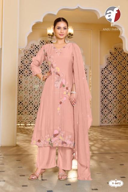 Anju Fabrics 8472 catalog kurti wholesaler in rajkot
