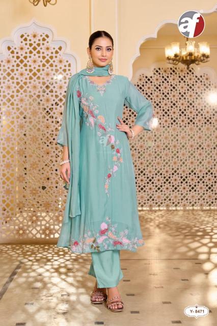 Anju Fabrics 8472 catalog kurti wholesaler in rajkot