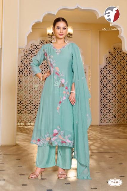 Anju Fabrics 8472 catalog kurti wholesaler in rajkot