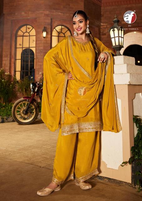 Anju Fabrics Sahiba Vol 7 catalog wholesale kurti market ahmedabad
