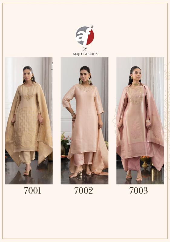 Anju Fabrics Silk Affair vol 6 catalog party wear kurtis wholesaler in delhi ncr