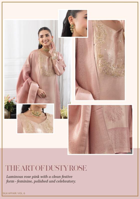 Anju Fabrics Silk Affair vol 6 catalog party wear kurtis wholesaler in delhi ncr