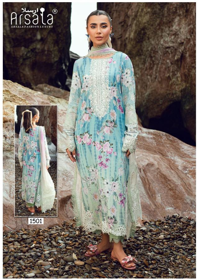Arsala Amira Vol 15 – Karachi Dress Material Wholesale Catalog
