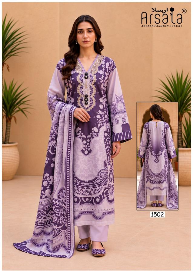 Arsala Amira Vol 15 – Karachi Dress Material Wholesale Catalog