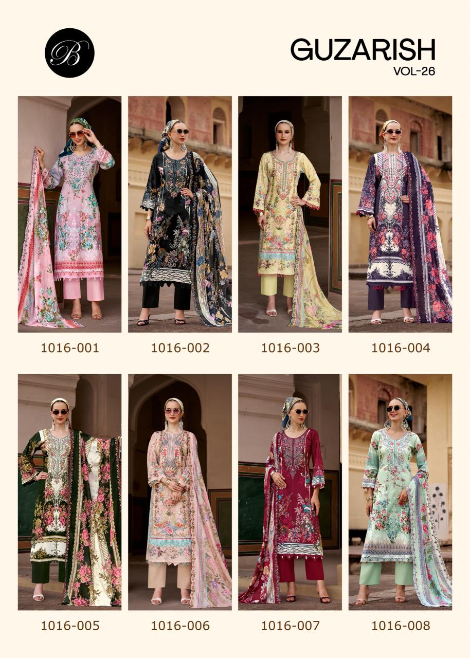 Belliza Guzarish Vol 26 Catalog catalogue dress materials wholesale in surat