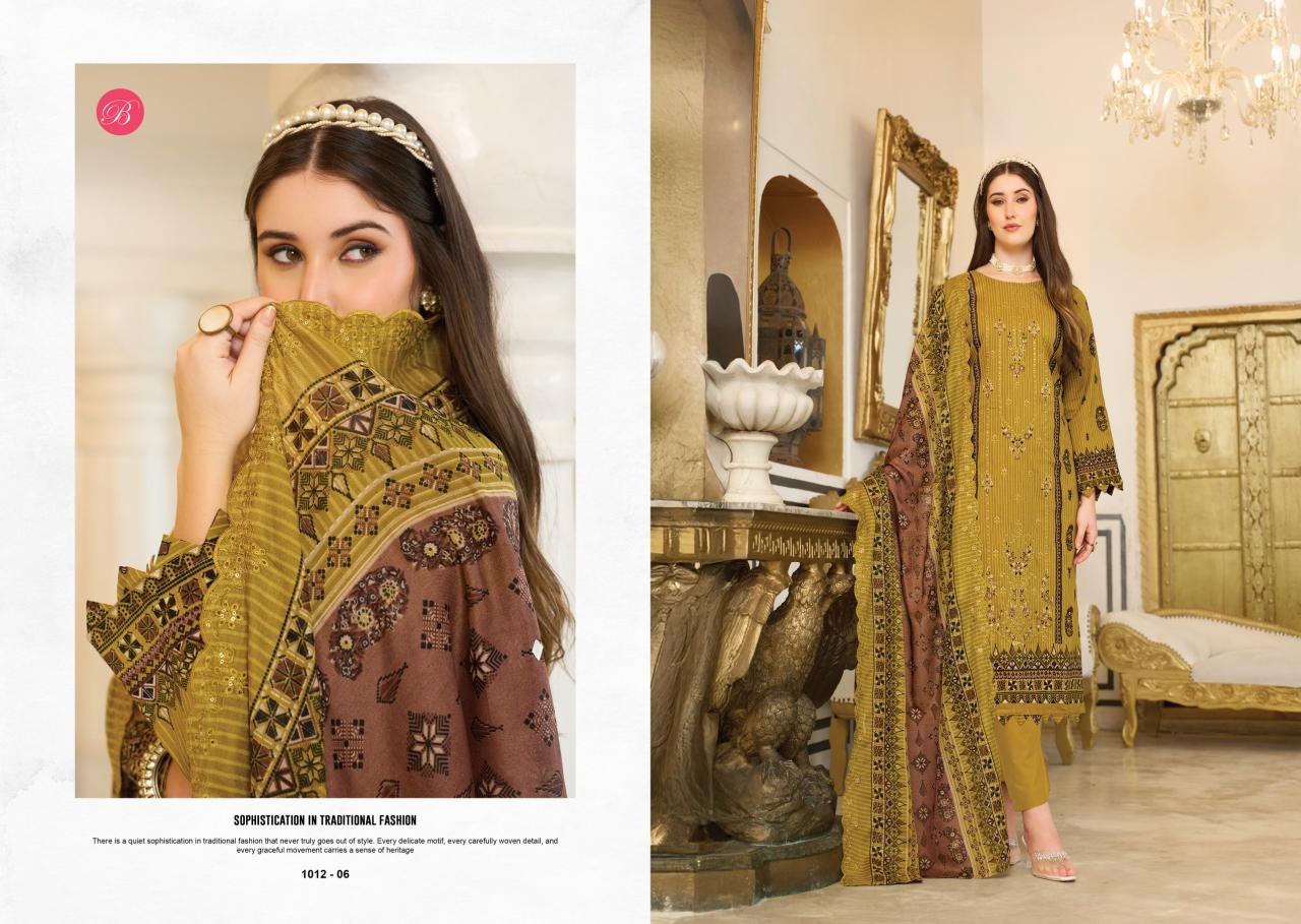 Belliza Noor E Ishq Vol 2 catalog pakistani cotton dress material surat
