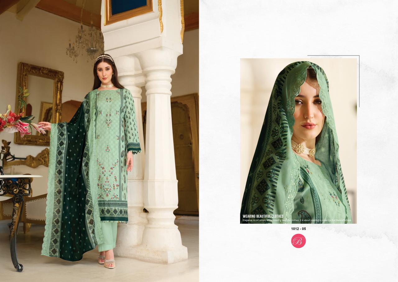 Belliza Noor E Ishq Vol 2 catalog pakistani cotton dress material surat