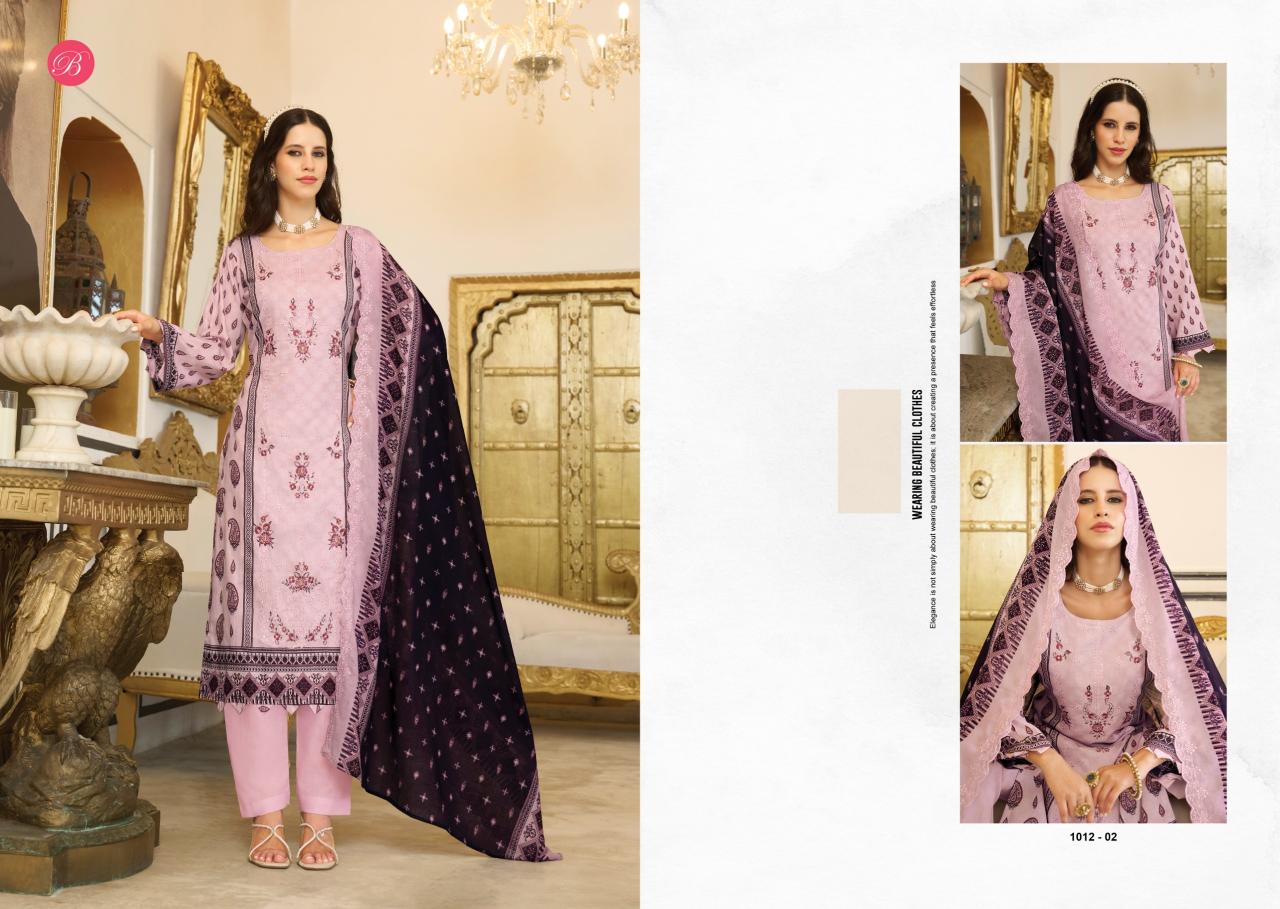 Belliza Noor E Ishq Vol 2 catalog pakistani cotton dress material surat