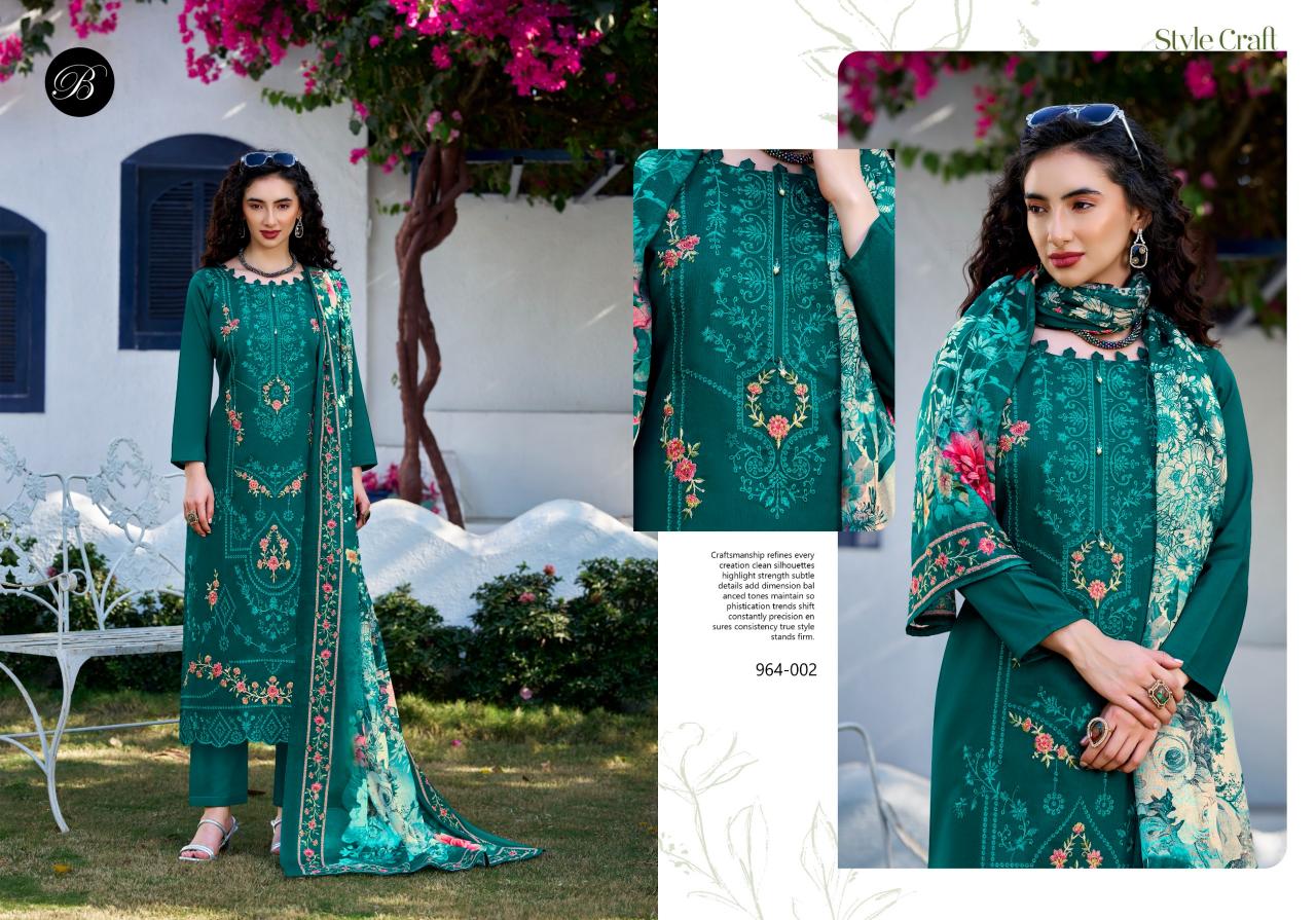 Belliza Zarqash Vol 15 catalog dress materials online shopping surat