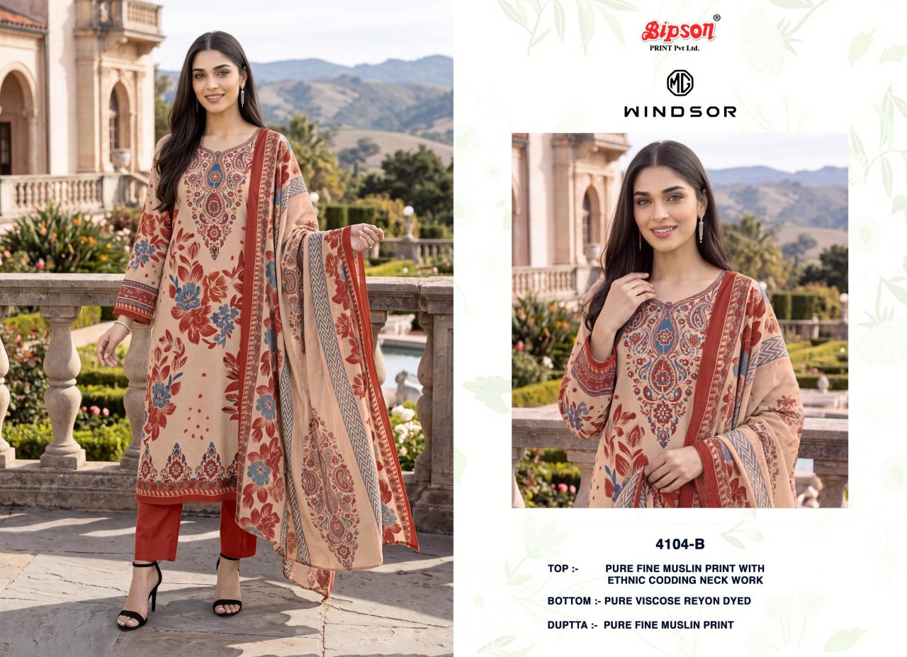 Bipson Windsor 4104 catalog churidar salwar kameez wholesale market