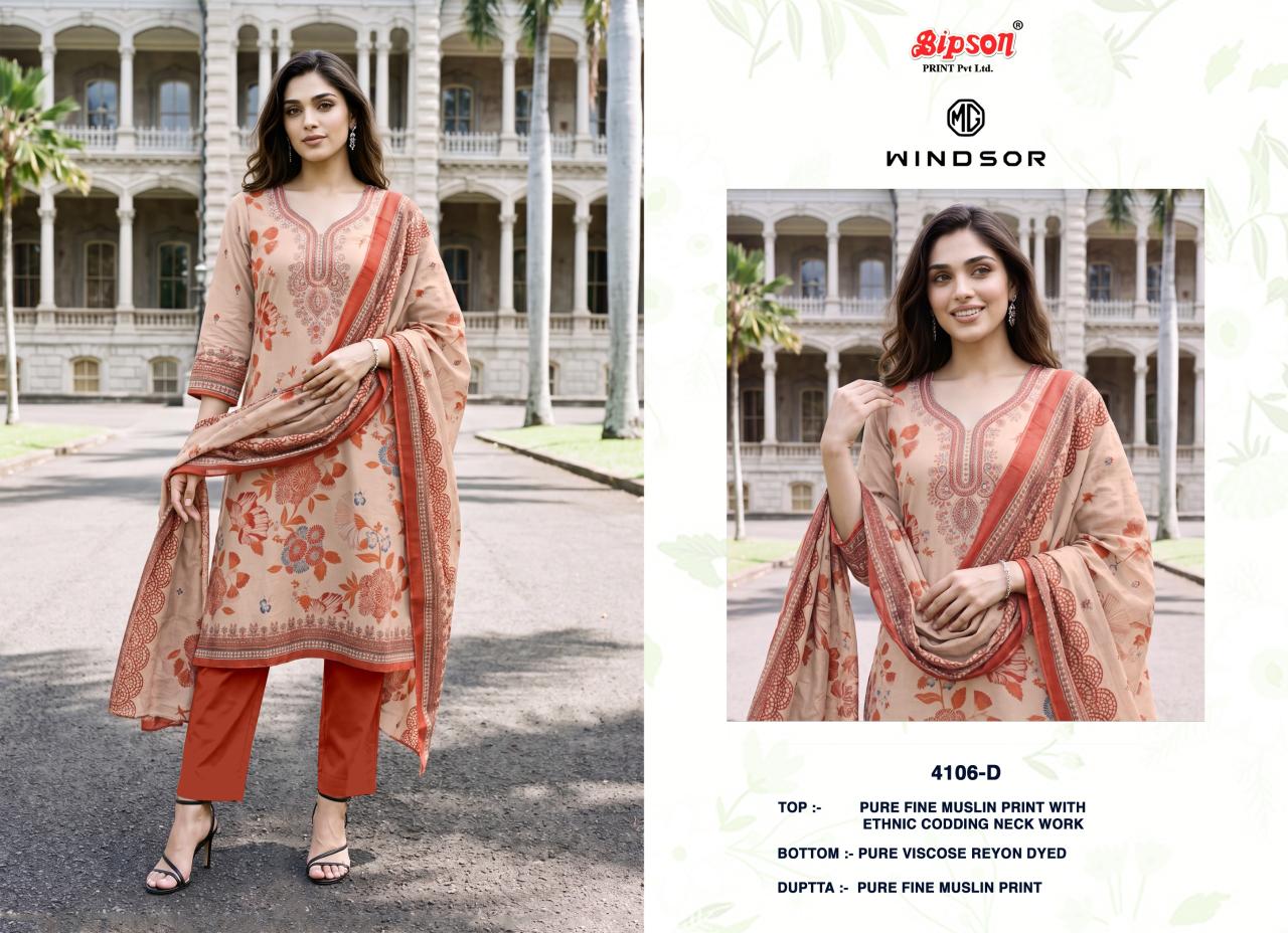 Bipson Windsor 4106 catalog daily wear salwar kameez wholesale