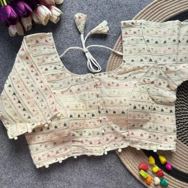 Blousewala colar catalog cotton blouse
