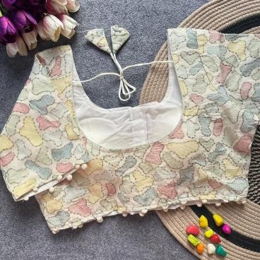 Blousewala colar catalog cotton blouse