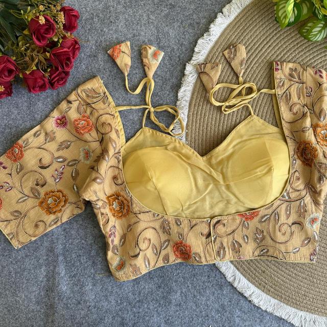 Blousewala Heavy Pure khadi vol 2 ready made blouse