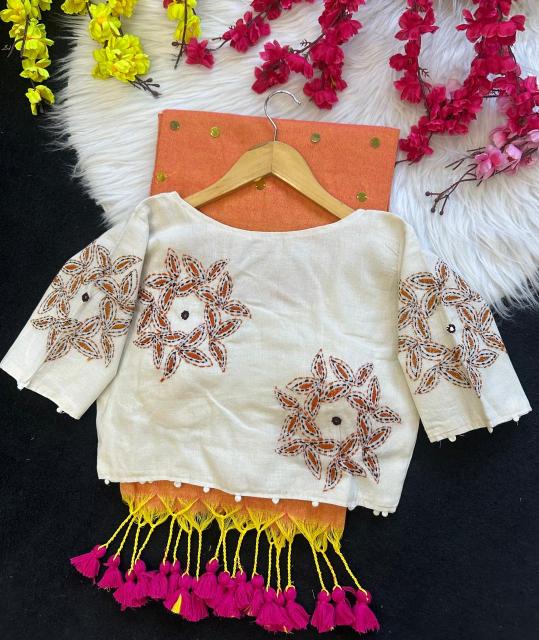 Blousewala Katha catalog cotton sarees wholesale surat