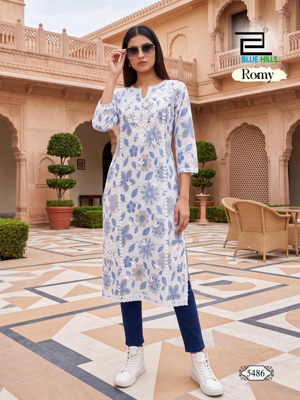 Blue Hills Romy Catalog best online kurtis wholesaler