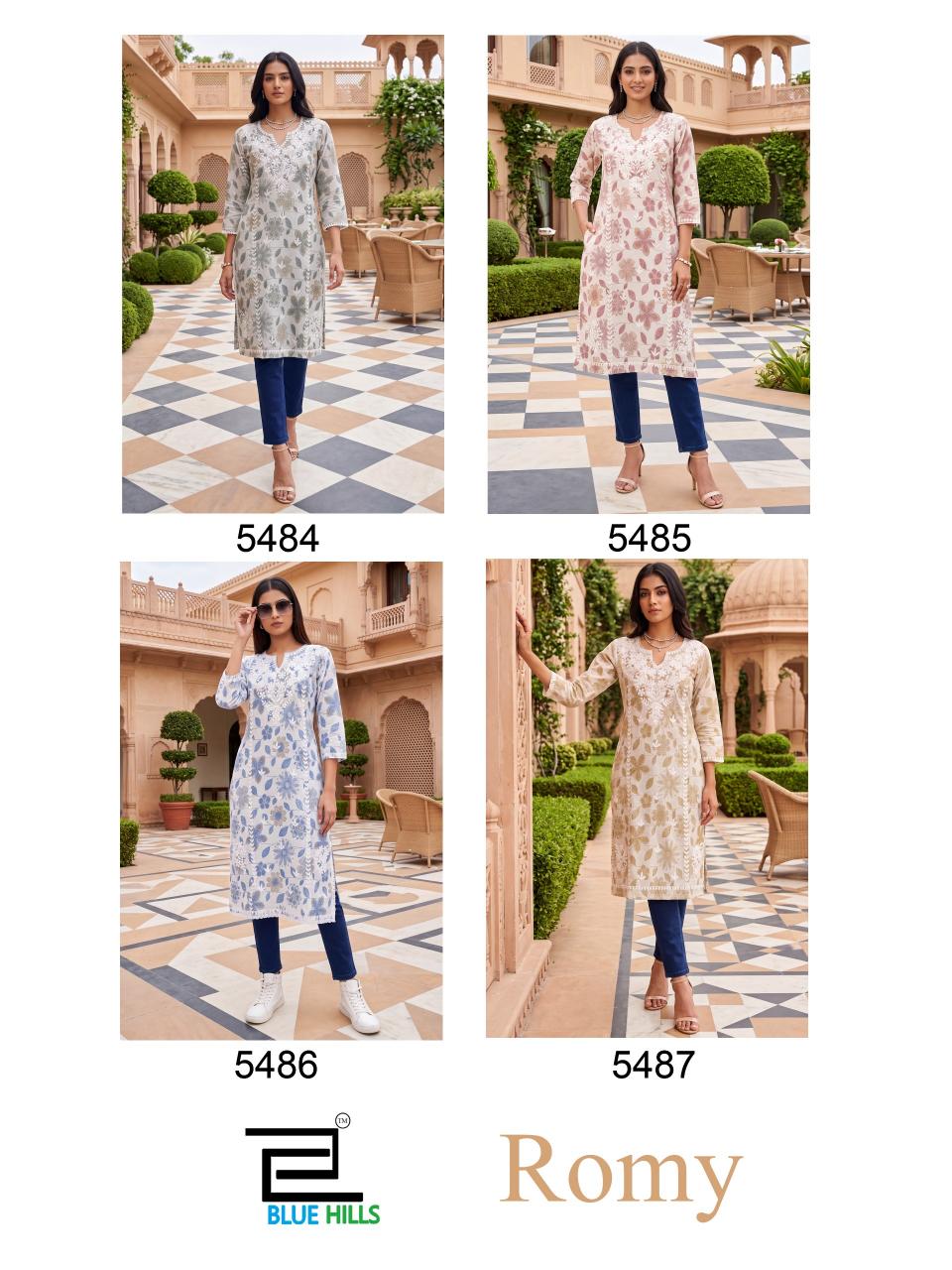 Blue Hills Romy Catalog best online kurtis wholesaler