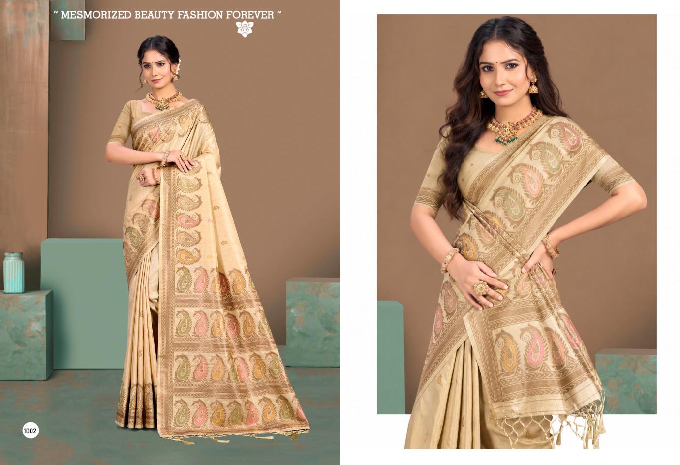 Bunawat - PURE SILK 07 Sangam Prints Pure Silk Woven Work Traditional Saree