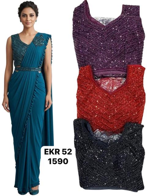 Dazira EKR 52 catalog wholesale market in surat for sarees