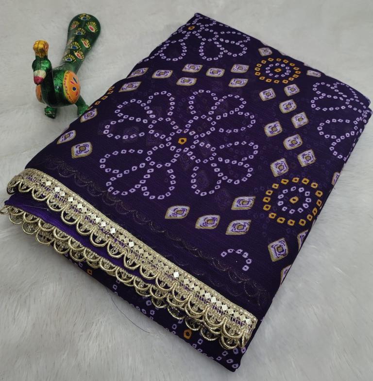 Dazira GC vol 58 catalog bandhani sarees wholesale