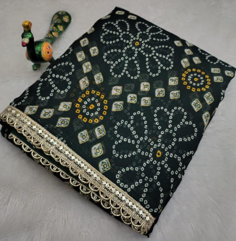 Dazira GC vol 58 catalog bandhani sarees wholesale