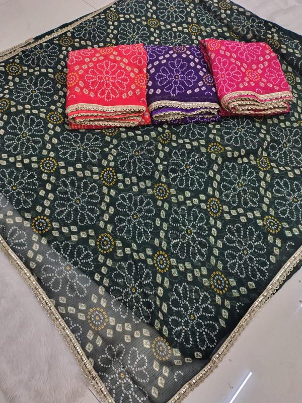 Dazira GC vol 58 catalog bandhani sarees wholesale