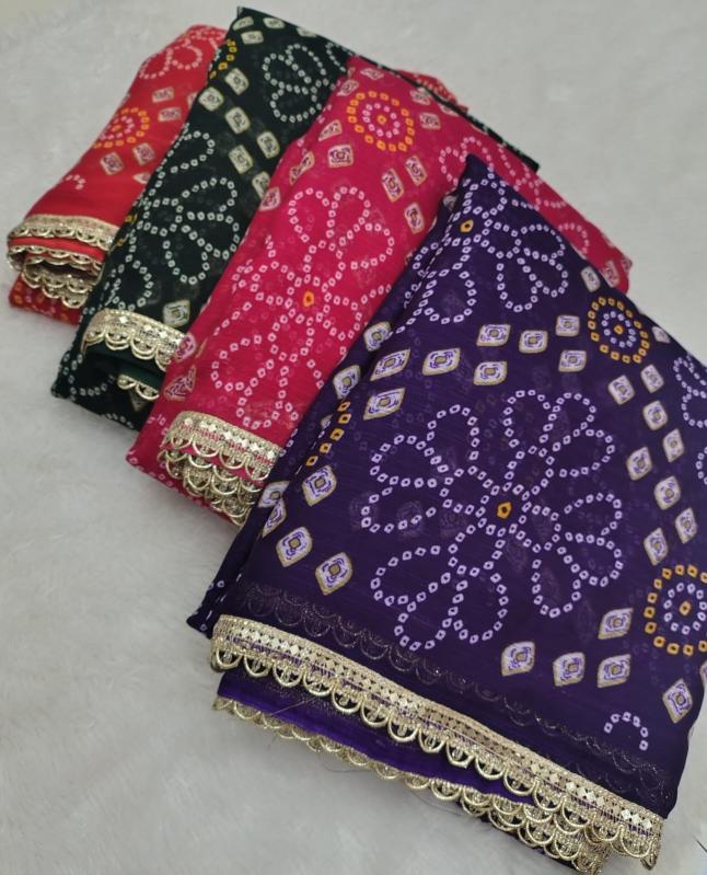 Dazira GC vol 58 catalog bandhani sarees wholesale