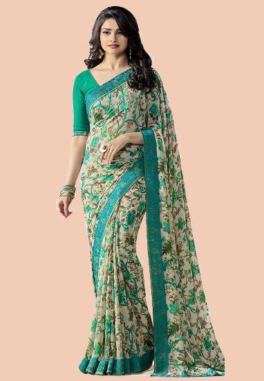 Dazira GC vol 59 catalog plain georgette sarees wholesale