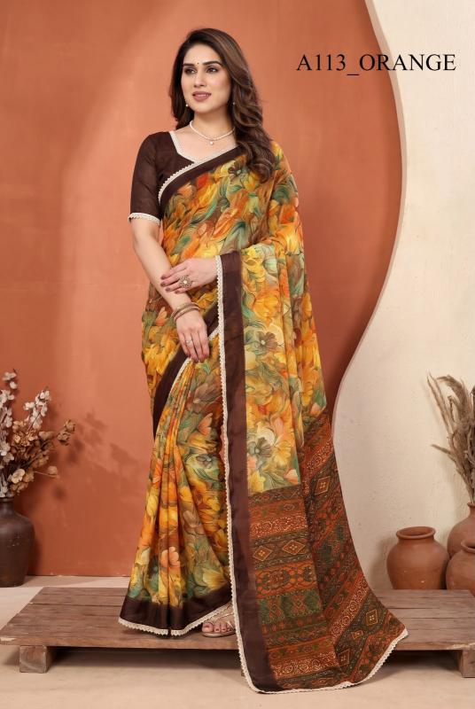 Dazira GC vol 64 catalog georgette sarees wholesale online
