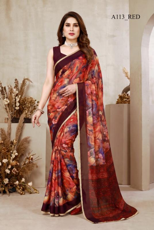 Dazira GC vol 64 catalog georgette sarees wholesale online