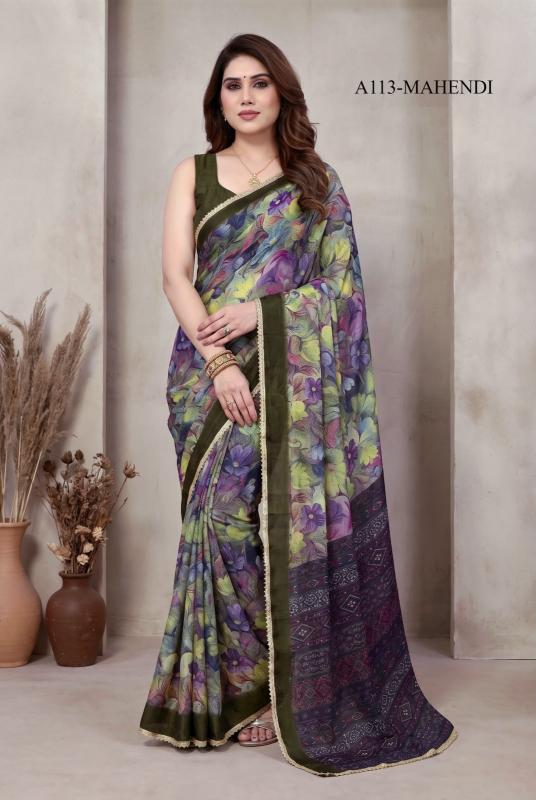 Dazira GC vol 64 catalog georgette sarees wholesale online