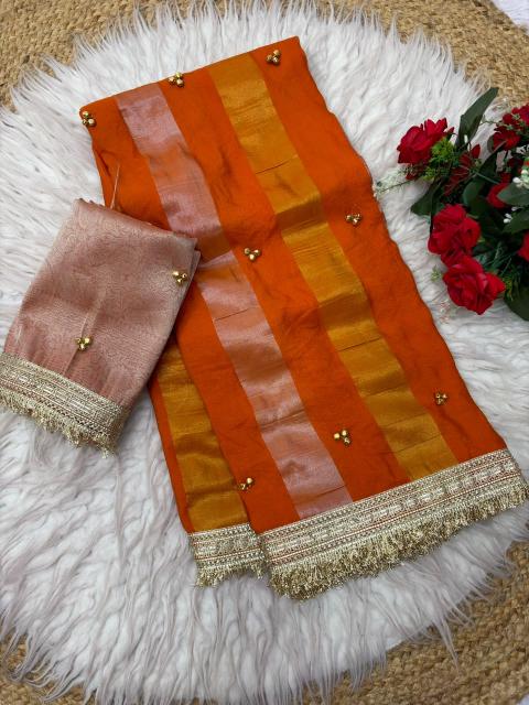 Dazira Georgette tissue silk vol 2 catalog georgette saree wholesale