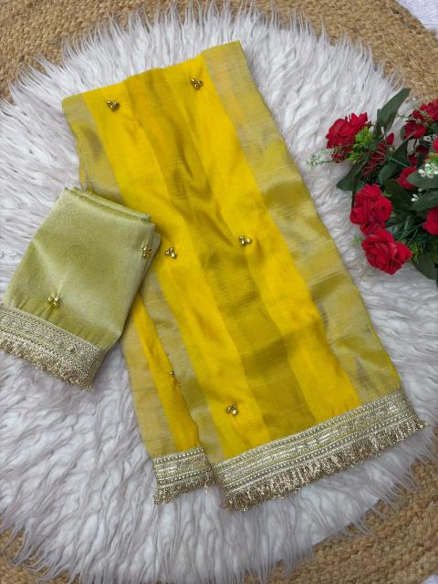 Dazira Georgette tissue silk vol 2 catalog georgette saree wholesale