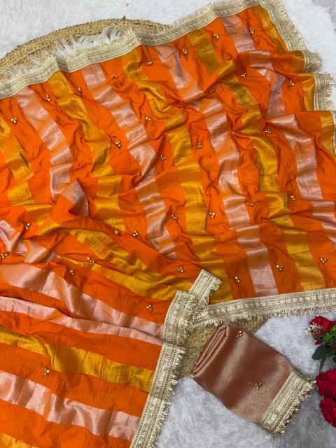 Dazira Georgette tissue silk vol 2 catalog georgette saree wholesale