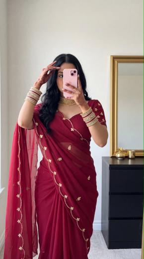 Dazira Georgette vol 71 catalog georgette sarees wholesale