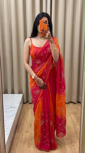 Dazira Georgette vol 72 catalog saree wholesale in godown street