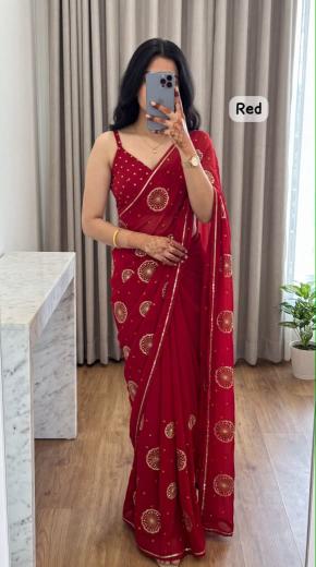 Dazira Georgette vol 73 catalog georgette sarees wholesale online