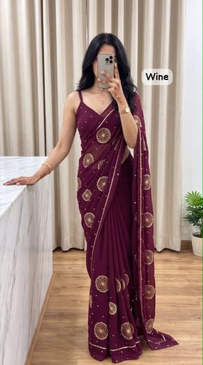 Dazira Georgette vol 73 catalog georgette sarees wholesale online